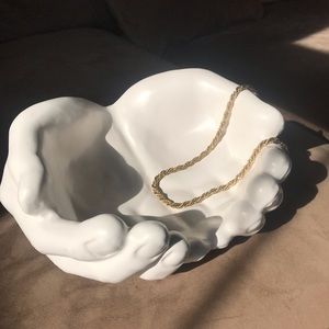 14k Gold Rope necklace